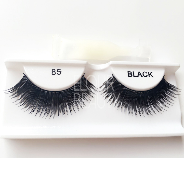 Wholesale supply cheap false eyelashes with lash glue ES65